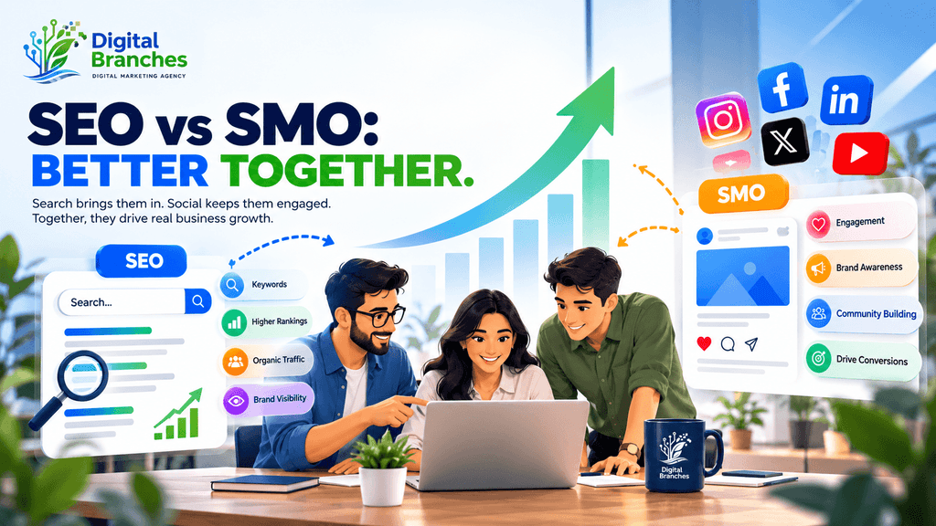 SEO(Search engine optimization) vs SMO(Social Media optmization)
